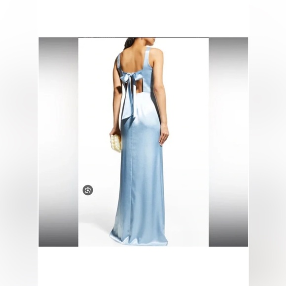 Aiden Matrix Blue Gown (Size 4) - Picture 2 of 6